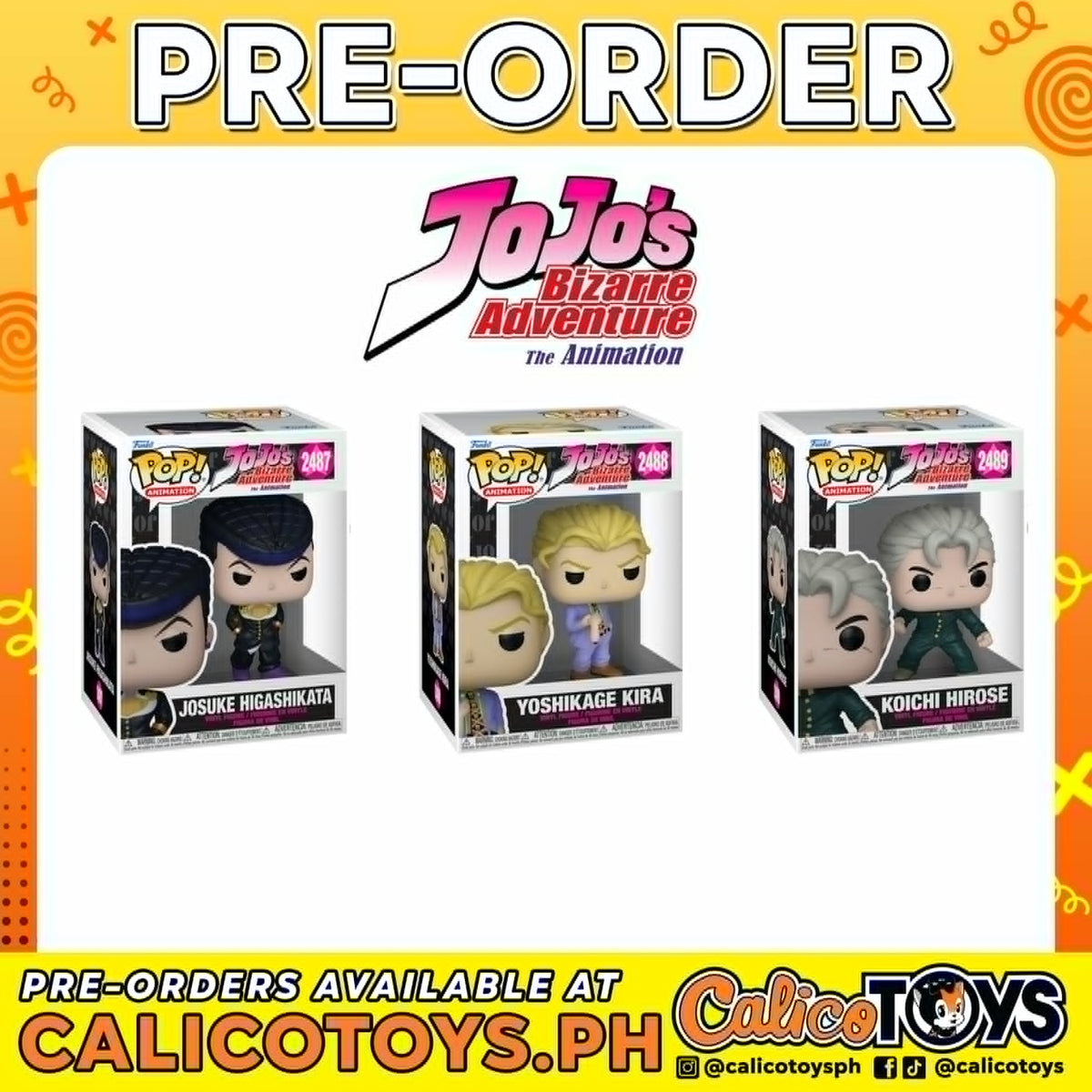 PRE-ORDER Funko POP! Animation: Jojo Bizarre Adventure