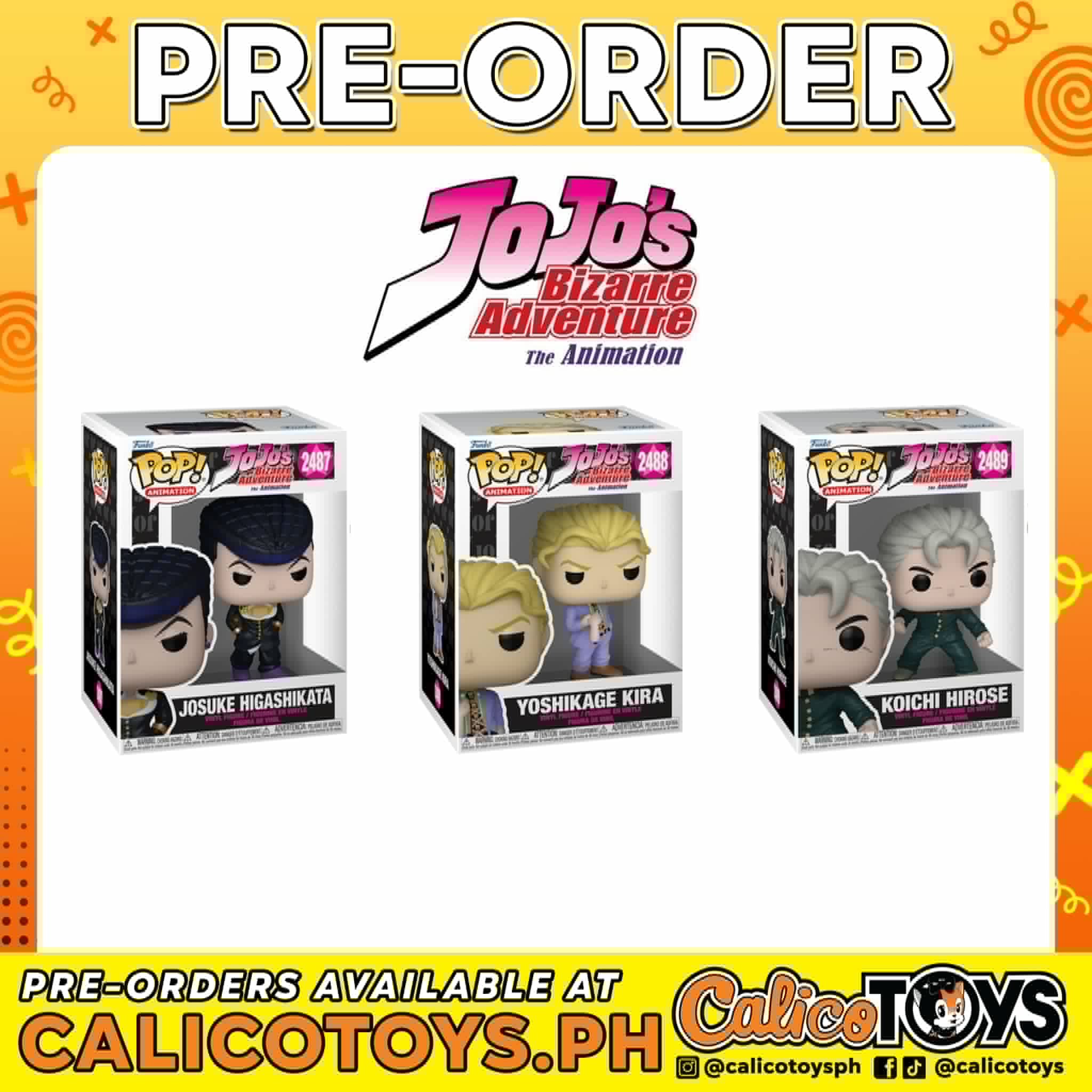PRE-ORDER Funko POP! Animation: Jojo Bizarre Adventure