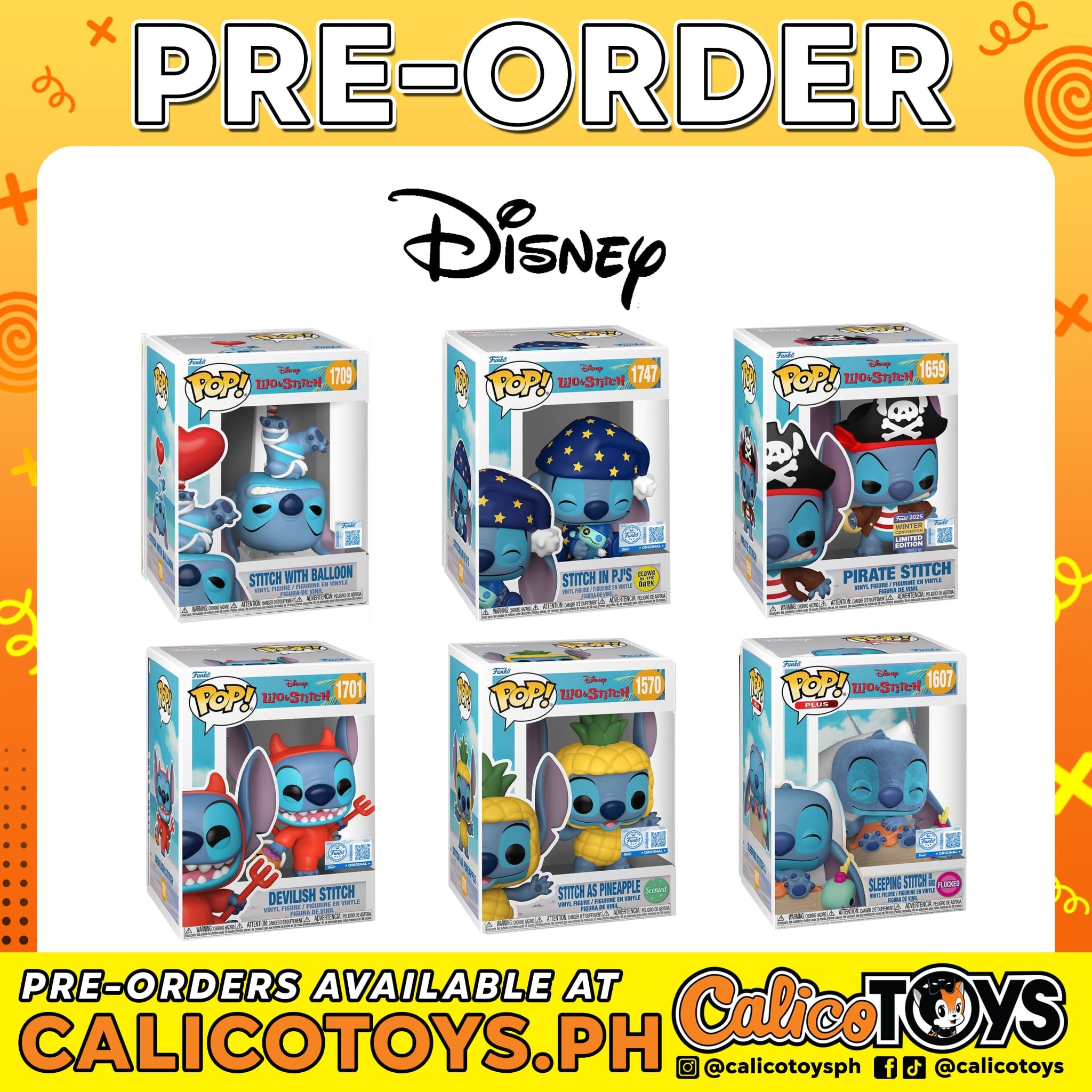 PRE-ORDER - POP! Disney Lilo & Stitch Exclusives