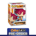 PRE ORDER Funko POP! Animation: Dragon Ball - Super Saiyan God Goku CHASE (Chalice Exclusive)