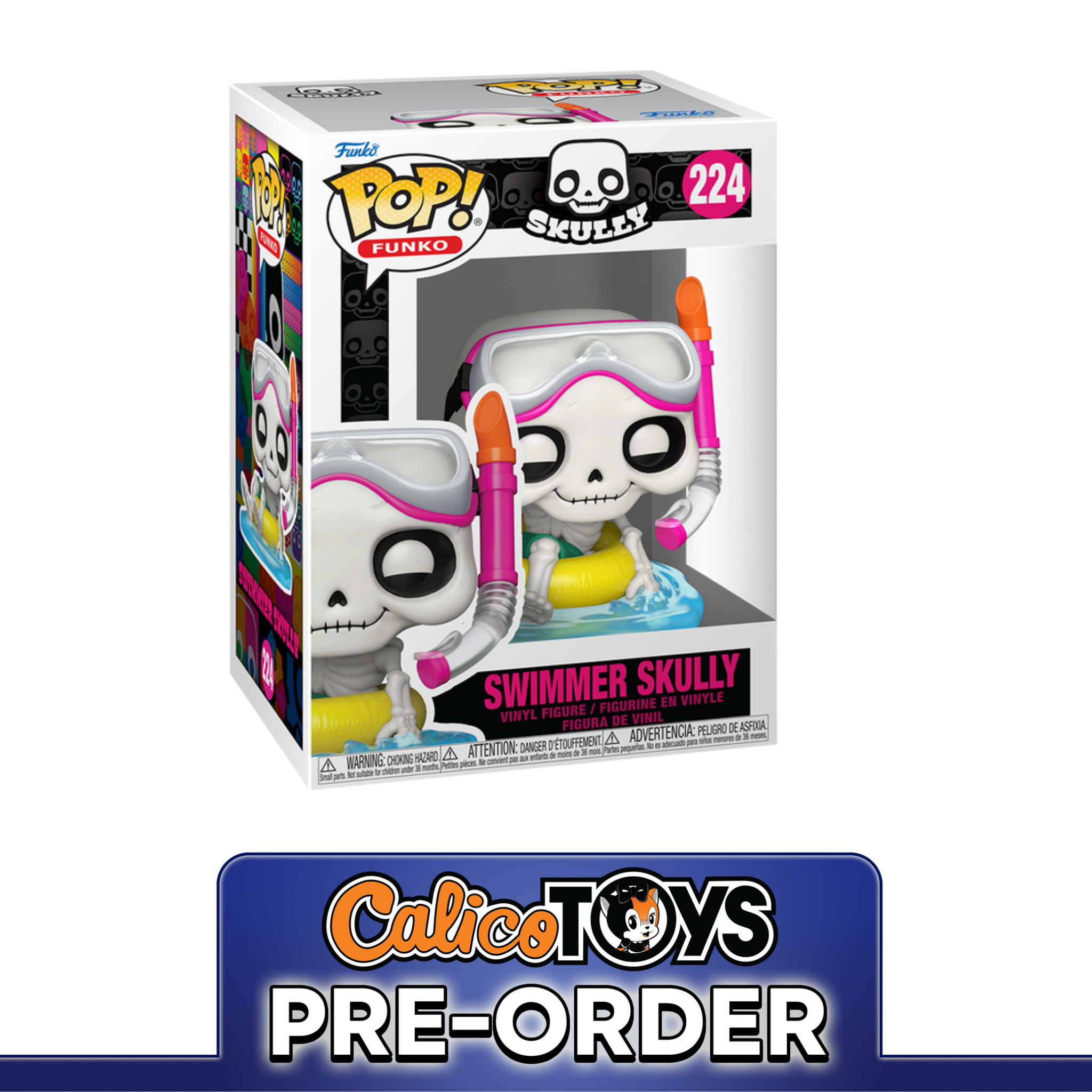PRE-ORDER Funko POP! Skully - Swimmer Skully #224