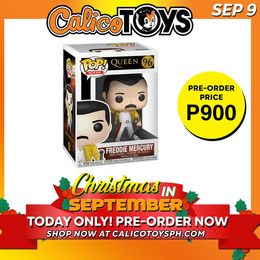 Funko POP! Rocks: Queen - Freddie Mercury #96