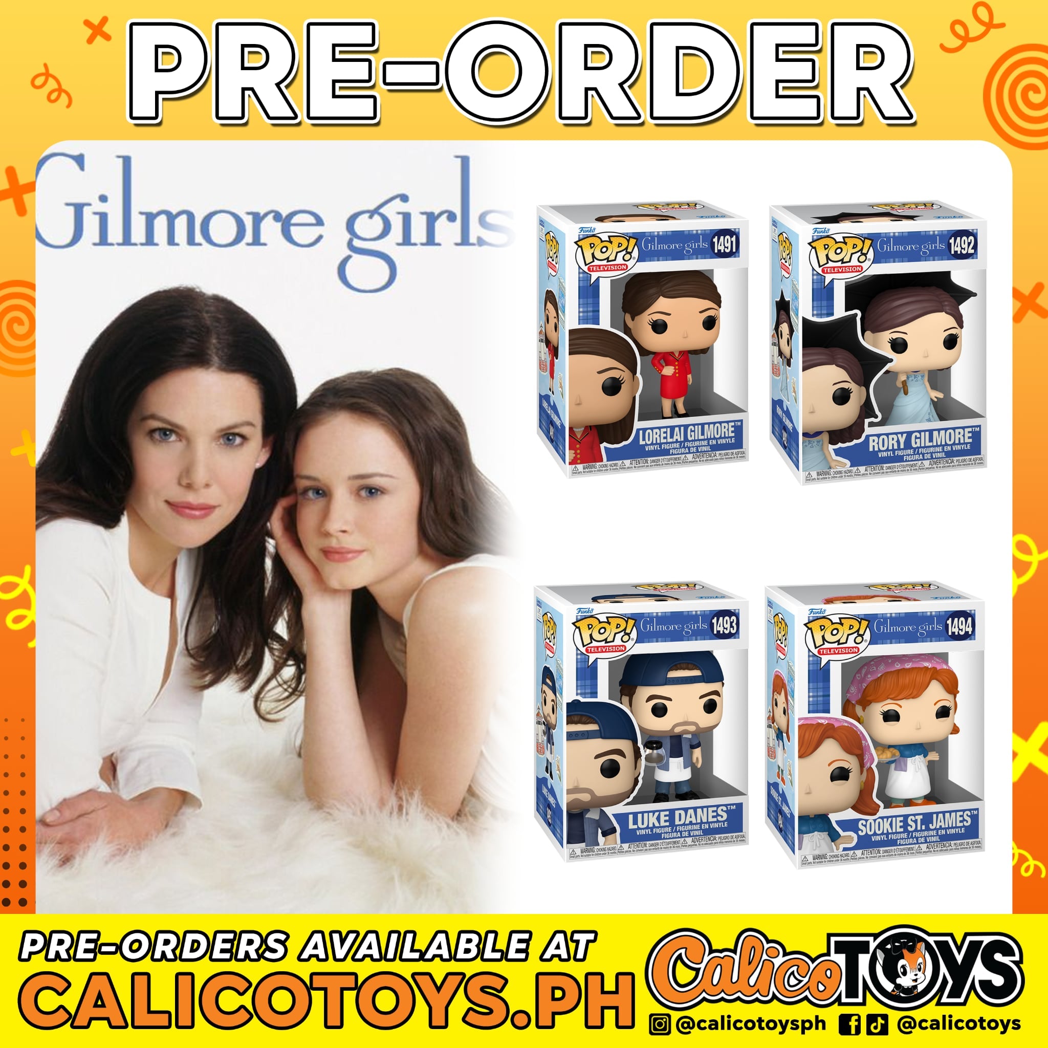 PRE ORDER - Funko Television: Gilmore Girls