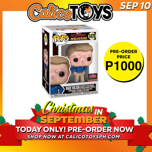 POP! Marvel: Deadpool & Wolverine - Wade Wilson Assistant to the Assistant Regional Manager, Drivemax (Target Con Exclusive) #1470