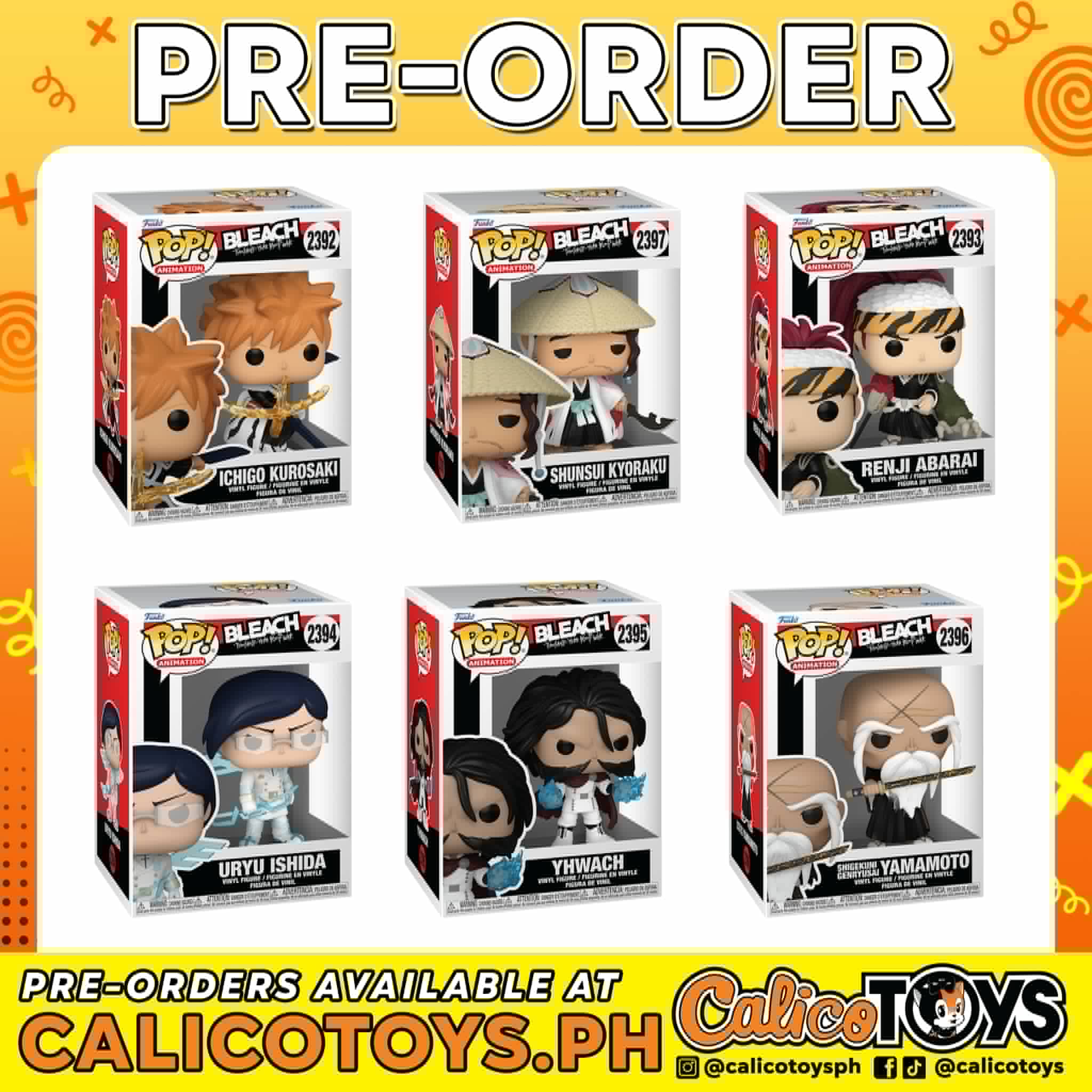 PRE-ORDER Funko POP! Animation: Bleach