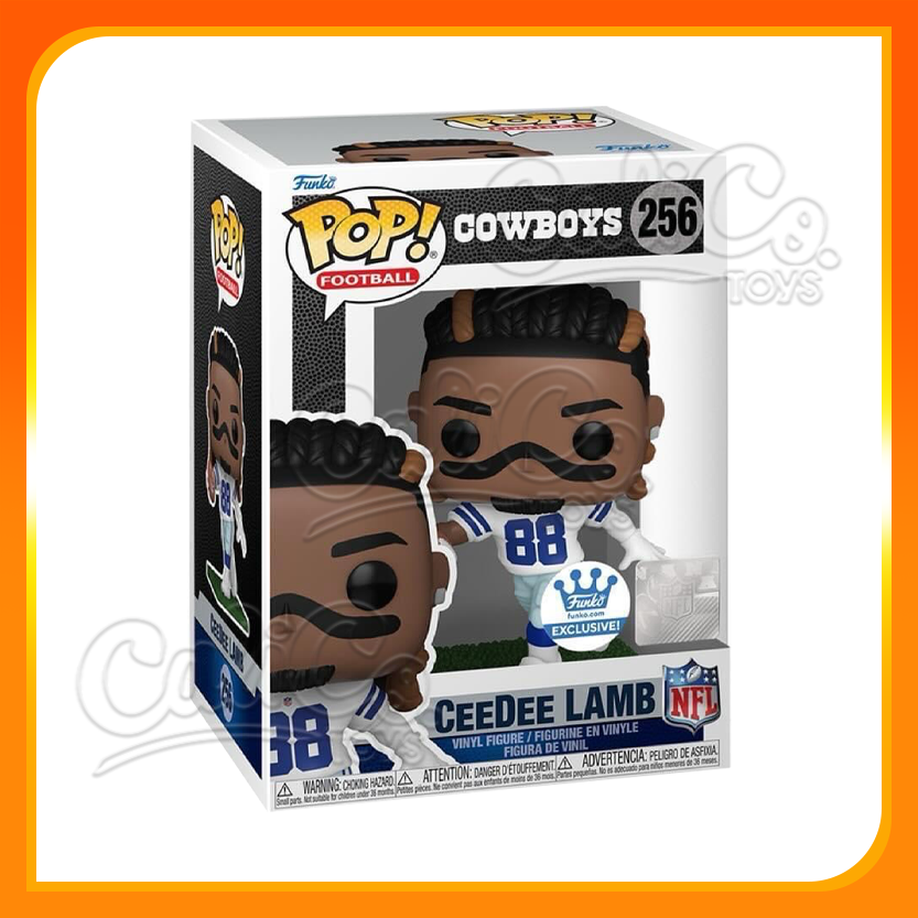 PRE-ORDER - POP! Football: Cowboys - CeeDee Lamb Home Uniform (Funko Shop Exclusive)