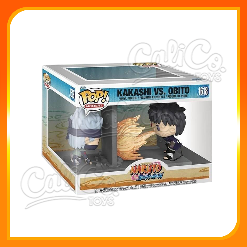 PRE-ORDER - POP! Moment Animation: Naruto Shippuden - Kakashi Vs. Obito