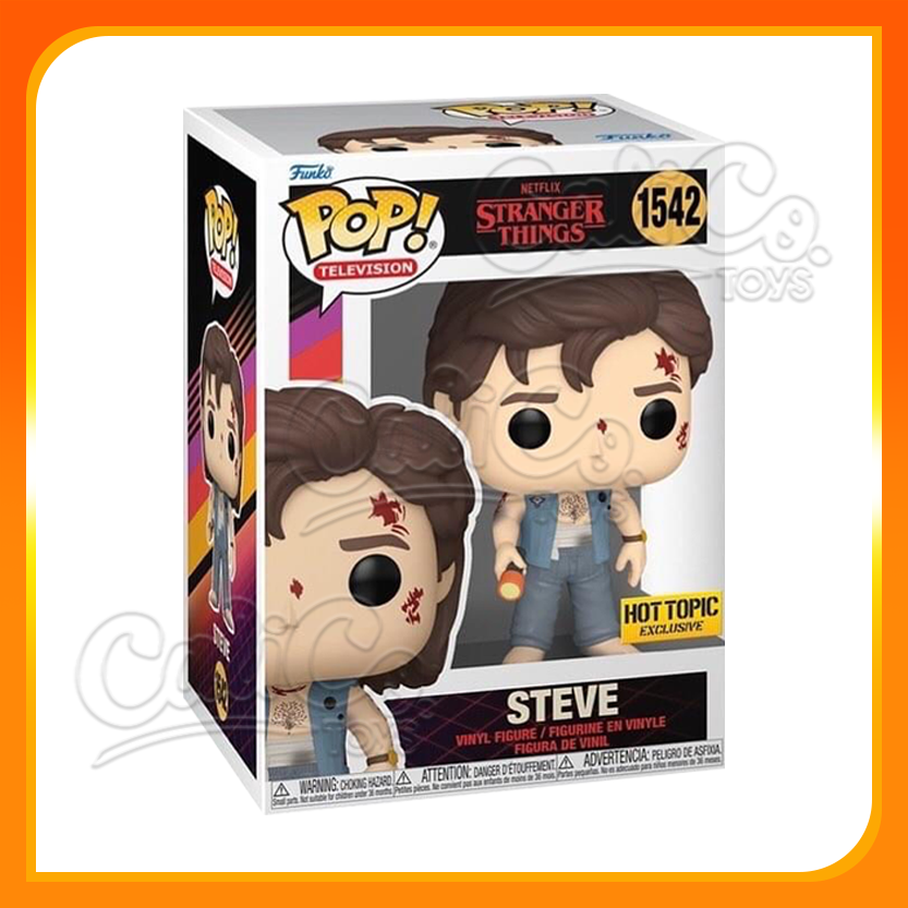 PRE-ORDER - POP! TV: Stranger Things - Steve Bloody (Hot Topic Exclusive)