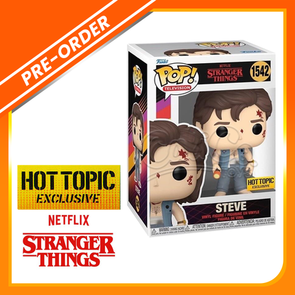 PRE-ORDER - POP! TV: Stranger Things - Steve Bloody (Hot Topic Exclusive)