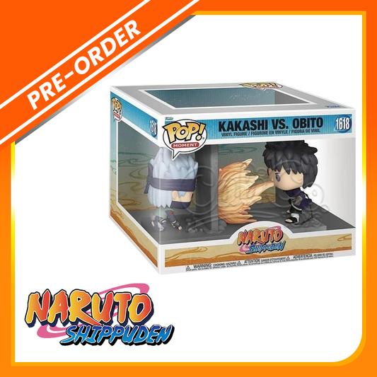 PRE-ORDER - POP! Moment Animation: Naruto Shippuden - Kakashi Vs. Obito