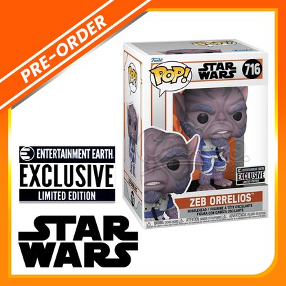 PRE-ORDER - POP! Star Wars: The Mandalorian - Zeb Orrelios (Entertainment Earth Exclusive)