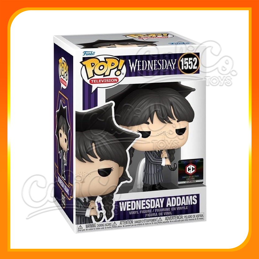 PRE-ORDER - POP! Television: Wednesday - Wednesday w/ Umbrella (Chalice Collectibles Exclusive)