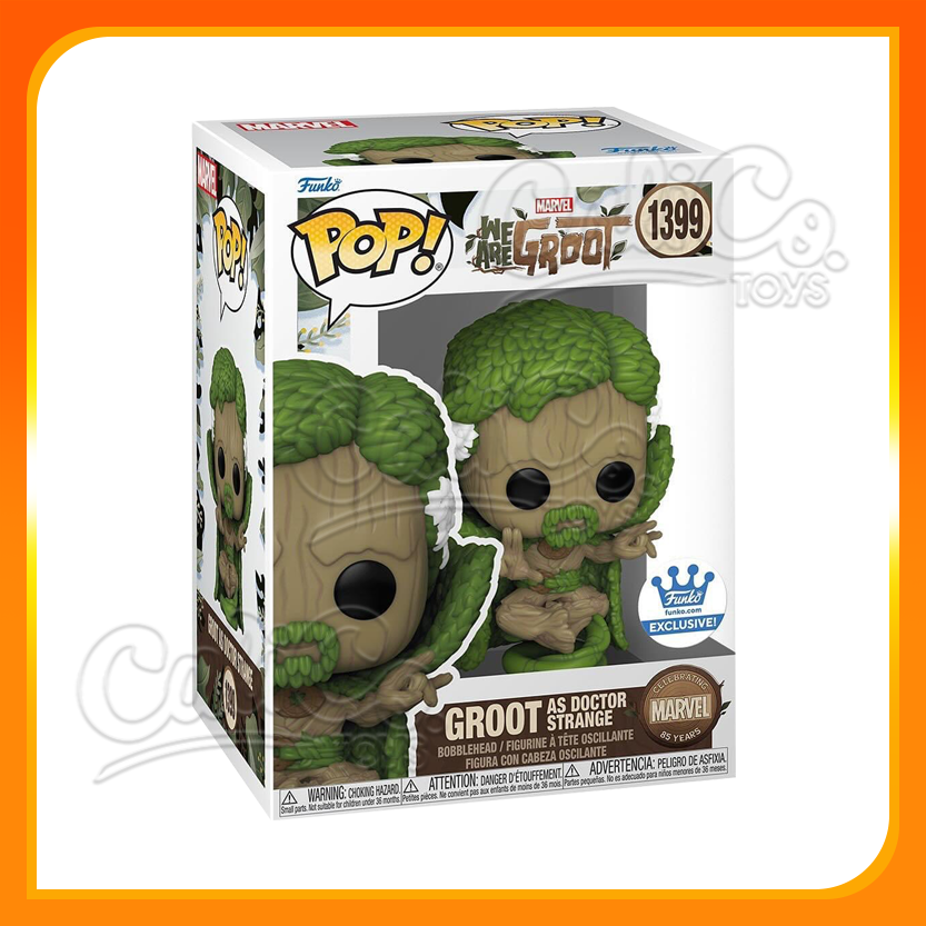 PRE-ORDER - POP! Marvel: We are Groot - Groot as Doctor Strange (Funko Shop Exclusive)