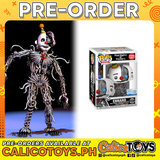 PRE-ORDER Funko POP! Games: Five Nights at Freddy's -Ennard (Metallic) #1321 (Brad's Toys & Collectibles Exclusive)