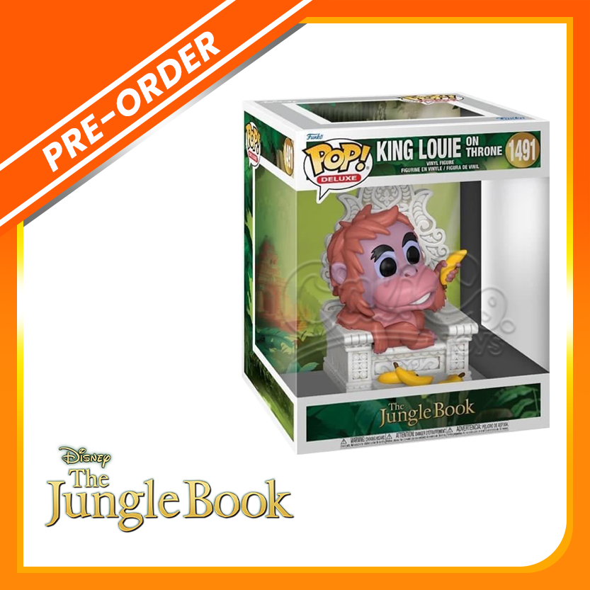 PRE-ORDER - POP! Deluxe: The Jungle Book - King Louie on Throne