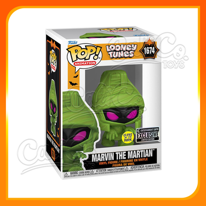 PRE-ORDER - POP! Animation: Looney Tunes - Halloween Marvin the Martian GiTD (Entertainment Earth Exclusive)