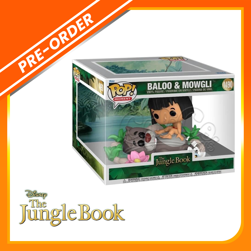 PRE-ORDER - POP! Moment: The Jungle Book - Baloo and Mowgli