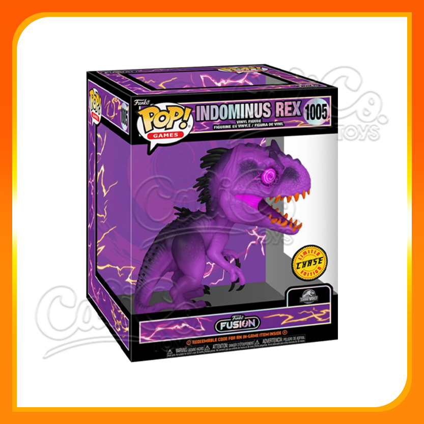 PRE-ORDER - Funko POP! Rides: Funko Fusion - Indominus Rex (Eddi-fied) CHASE