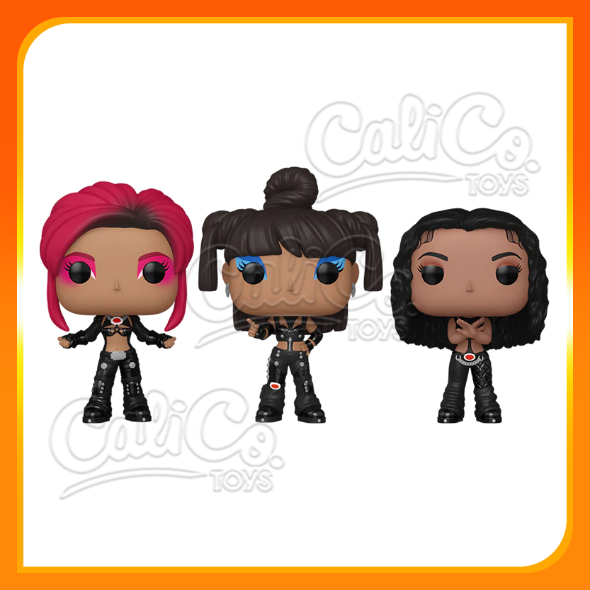 PRE-ORDER - Funko POP! Rocks: TLC No Scrubs T-Boz / Left Eye / Chilli 3-Pack