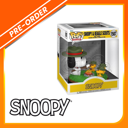 PRE-ORDER - Funko POP! Deluxe - Snoopy - Snoopy & Beagle Scouts