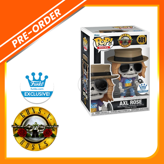 PRE-ORDER - Funko POP! Rocks: Guns N' Roses - Axl Rose (Funko Shop Exclusive)