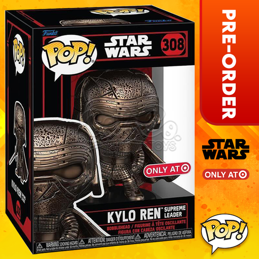 PRE-ORDER -  Funko POP! Star Wars: Star Wars Darkside - Kylo Ren Supreme Leader (Target Exclusive)