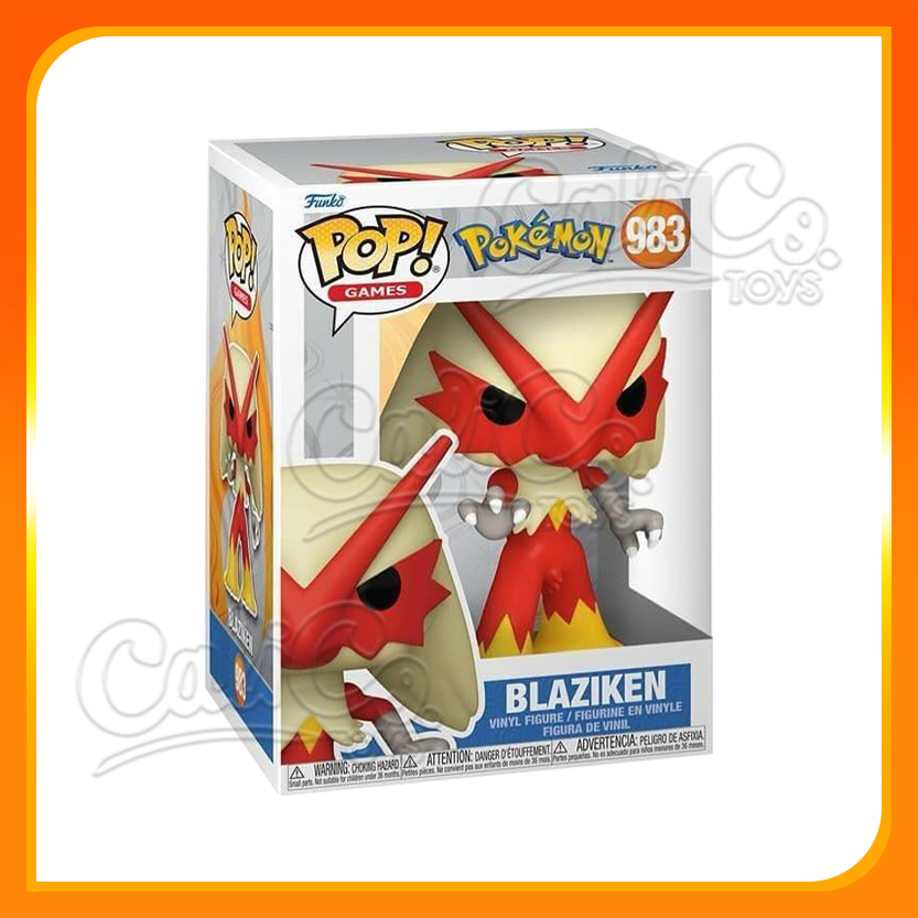 PRE-ORDER - Funko POP! Games: Pokemon - Blaziken