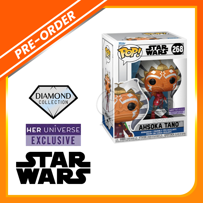 PRE-ORDER - Funko POP! Star Wars: Clone Wars - Ahsoka Tano Diamond Glitter (Her Universe Exclusive)