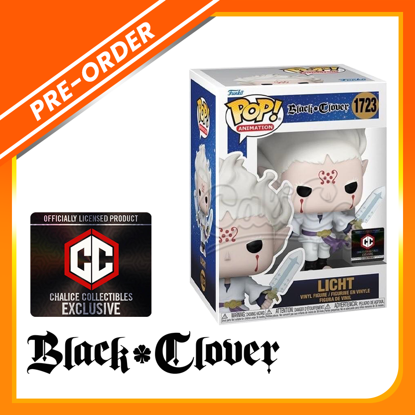 PRE-ORDER - Funko POP! Animation: Black Clover - Licht (Chalice Collectibles Exclusive)