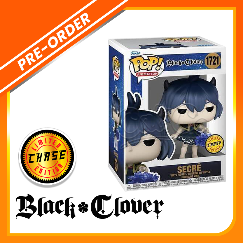 PRE-ORDER - Funko POP! Animation: Black Clover - Secre w/ Cape CHASE