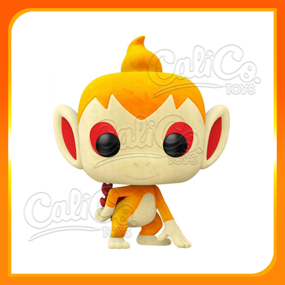 PRE-ORDER - Funko POP! Games: Pokemon - Chimchar FLOCKED (Funko Shop Exclusive)