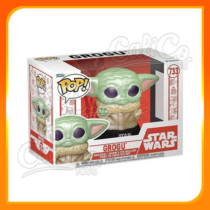 PRE-ORDER - Funko POP! Star Wars Holiday - Grogu Metallic