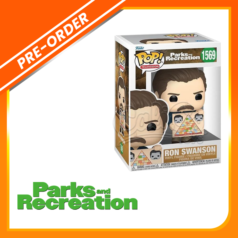 PRE-ORDER - Funko POP! Television: Parks & Recreation - Ron Swanson