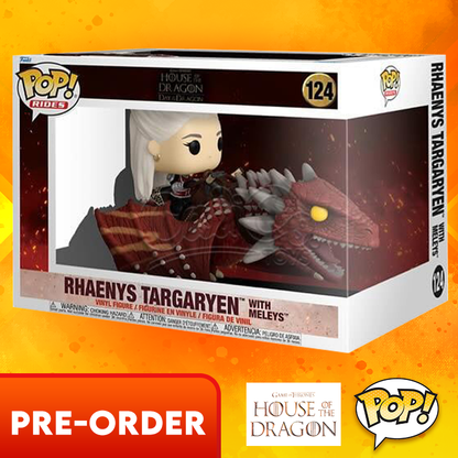 PRE-ORDER - Funko POP! Rides Deluxe: House of the Dragon - Rhaenys Targaryen with Meleys