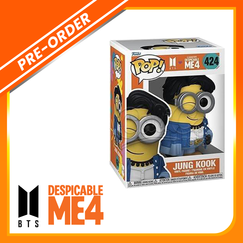 PRE-ORDER - Funko POP! BTS x Despicable Me 4 - Minion Jung Kook