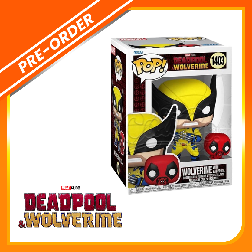 PRE-ORDER - Funko POP! Marvel: Deadpool & Wolverine - Wolverine w/ Babypool