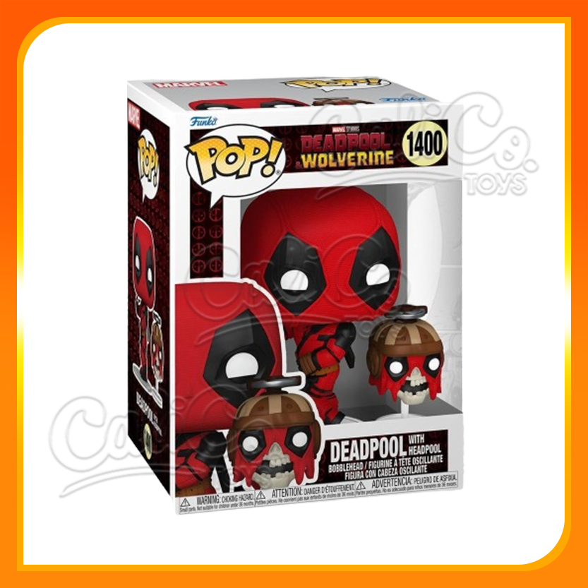 PRE-ORDER - Funko POP! Marvel: Deadpool & Wolverine - Deadpool w/ Headpool