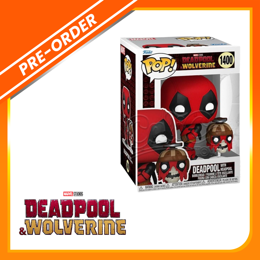 PRE-ORDER - Funko POP! Marvel: Deadpool & Wolverine - Deadpool w/ Headpool