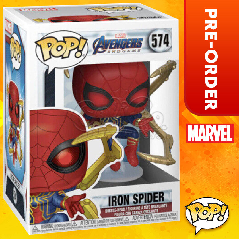 PRE-ORDER -  Funko Pop! Avengers: Endgame - Iron Spider with Nano Gauntlet