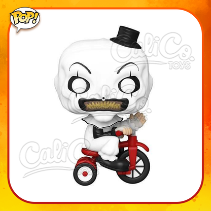 PRE-ORDER - Funko POP! Movies: Terrifier - Art The Clown with Bike