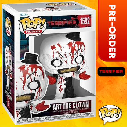 PRE-ORDER - Funko POP! Movies: Terrifier -  Art The Clown Bloody