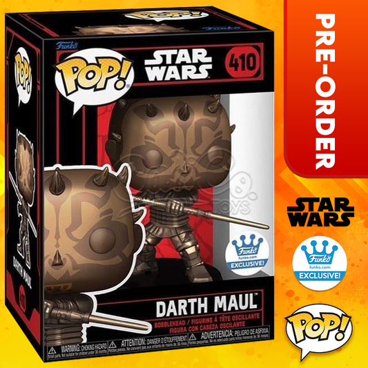 PRE-ORDER -  Funko POP! Star Wars: Star Wars Darkside - Darth Maul (Funko Shop Exclusive)