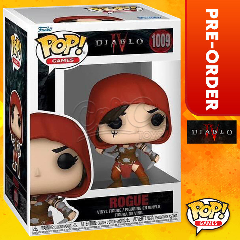 PRE-ORDER - Funko POP! Games: Diablo IV - Rogue