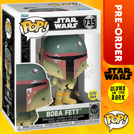 PRE-ORDER - Funko POP! Star Wars: Fett Legacy - Boba Fett GiTD