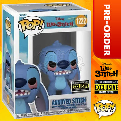 PRE-ORDER - Funko POP! Disney: Lilo & Stitch - Annoyed Stitch (Entertainment Earth Exclusive)