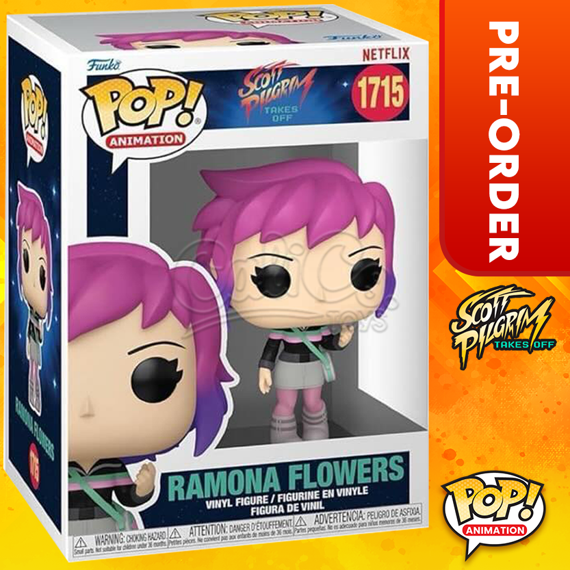 PRE-ORDER - Funko POP! Animation: Scott Pilgrim - Ramona Flowers