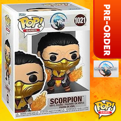 PRE-ORDER - Funko POP! Games: Mortal Kombat - Scorpion