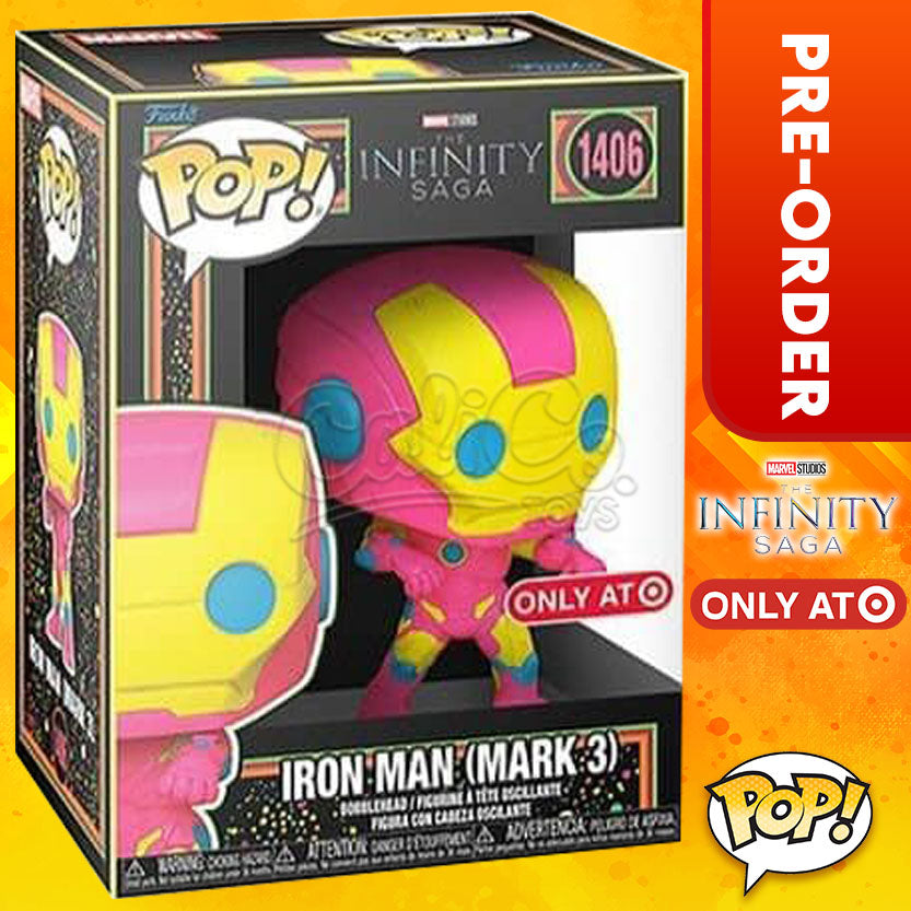 PRE-ORDER - Funko POP! Marvel: The Infinity Saga - Iron Man Mark 3  (Target Exclusive)