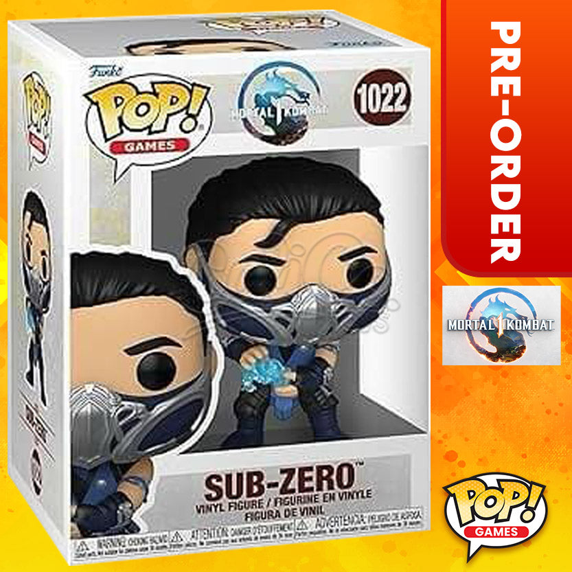 PRE-ORDER - Funko POP! Games: Mortal Kombat - Sub-Zero