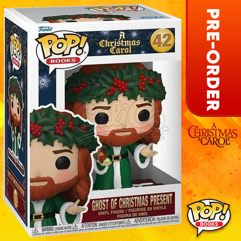 PRE-ORDER - Funko POP! Books: A Christmas Carol - Ghost of Christmas Present